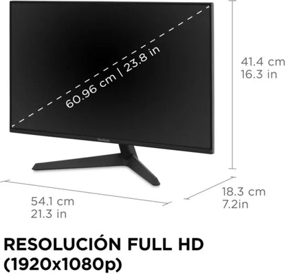 VIEWSONIC Monitor 24"VX2429 IPS/200HZ /HDMI/DP/1MS