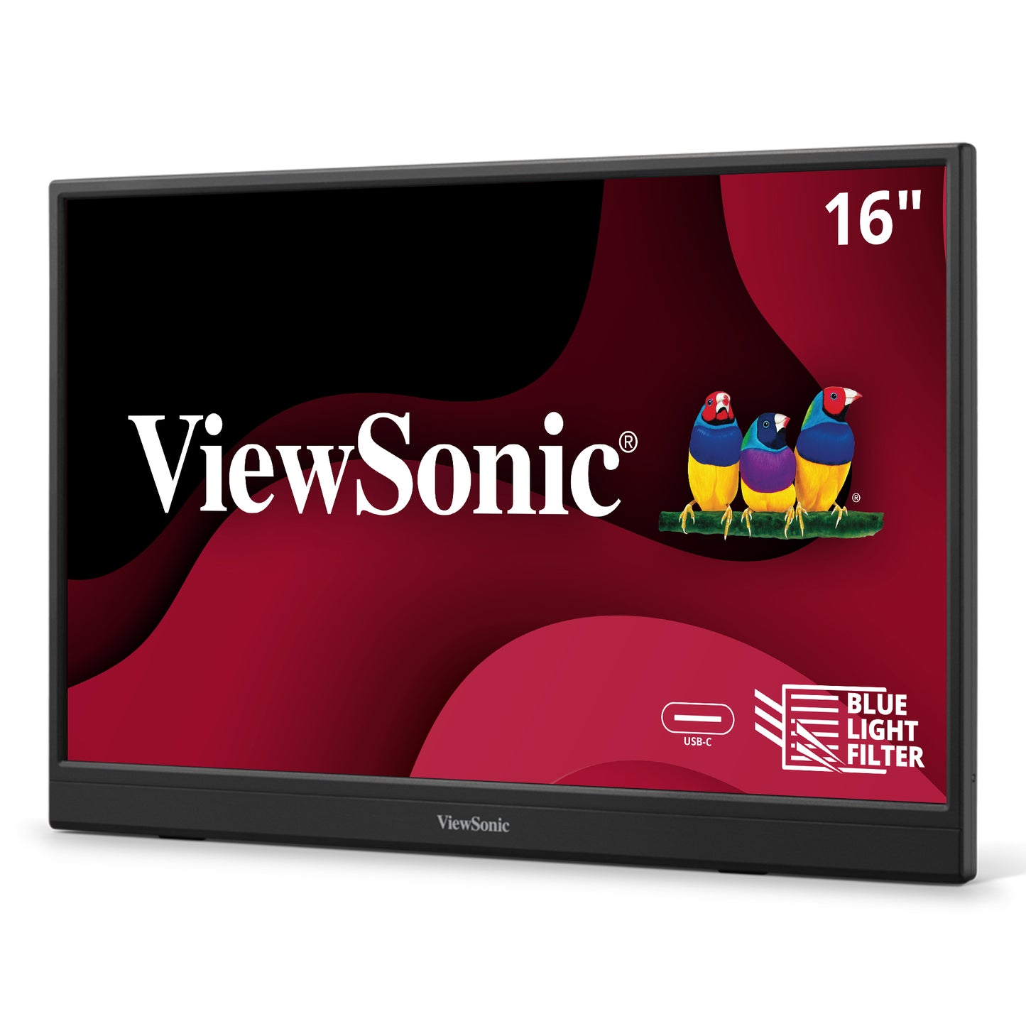 VIEWSONIC Monitor 16" VA1653 ULTRAPORTABLE HDMI MINI/USB C/1