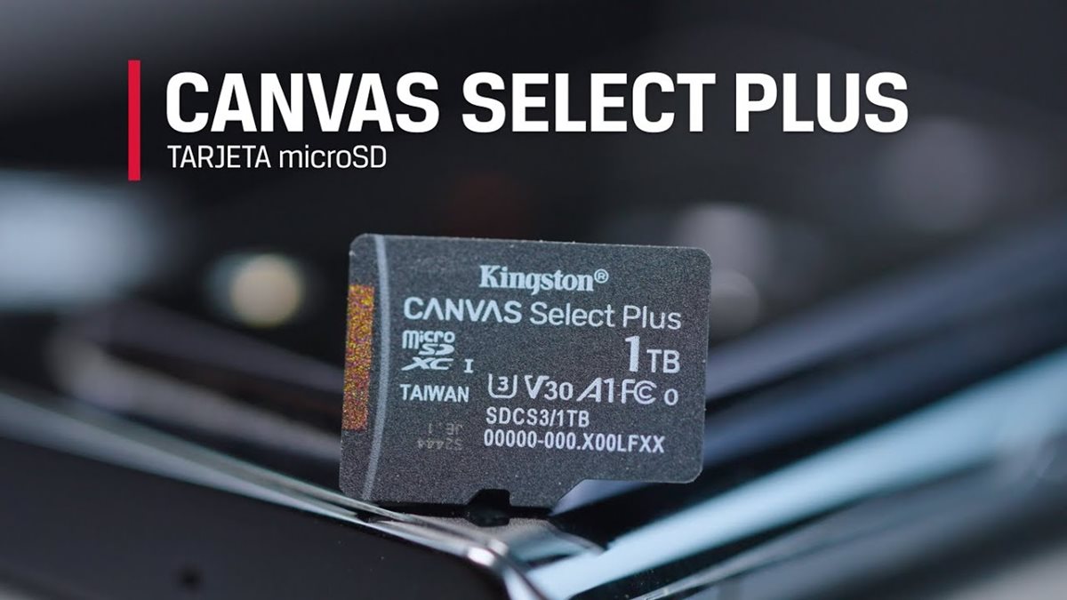 Kingston Tarjeta de Memoria 64GB microSD Canvas Select