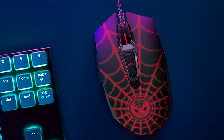 Xtech Mouse - Xtech Marvel Spider-Man gaming mouse wrd w/lig