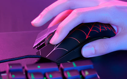 Xtech Mouse - Xtech Marvel Spider-Man gaming mouse wrd w/lig